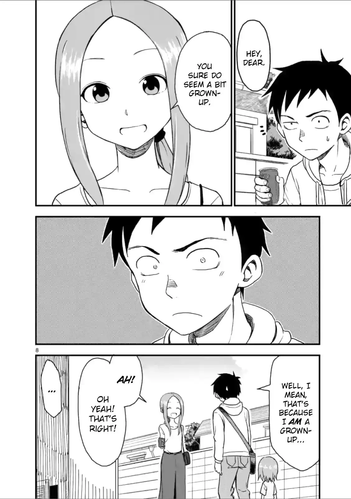 Karakai Jouzu no (Moto) Takagi-san Chapter 40 8